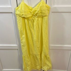 NWOT Yellow Banana Republic Dress